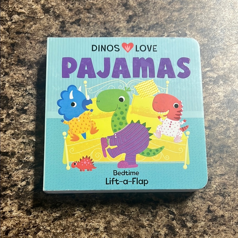 Dinos Love Pajamas Lift-a-Flap Book